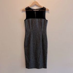 Escada Gray & Black Dress